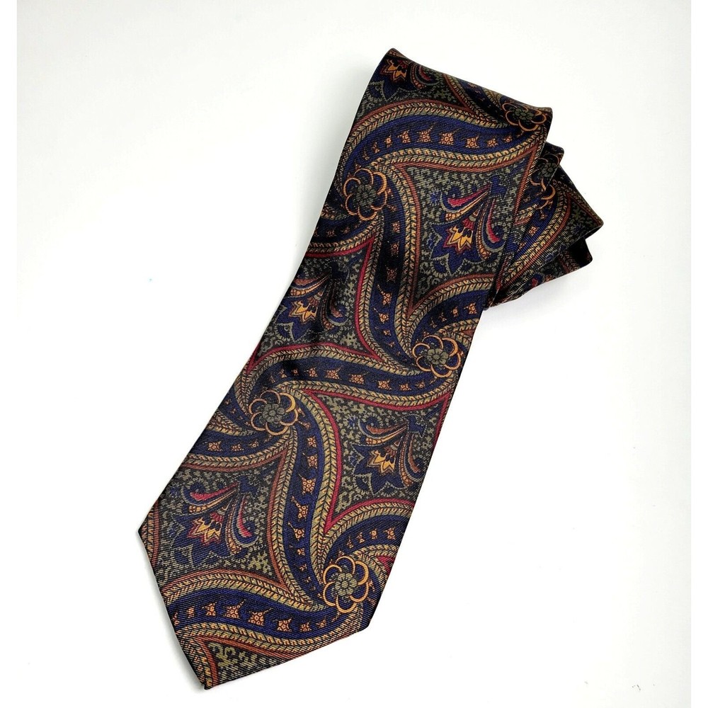 GUY LAROCHE Designer 100% Silk Neck Tie USA Paris VGC!